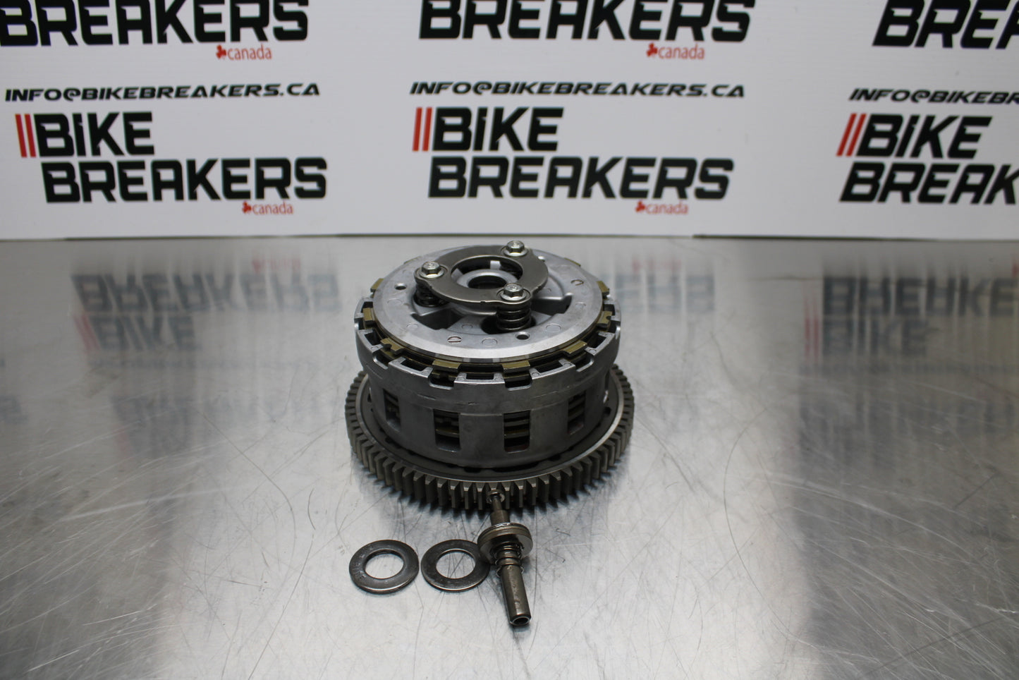 13-18 KAWASAKI NINJA ZX6R COMPLETE CLUTCH W PLATES BASKET HUB BB143