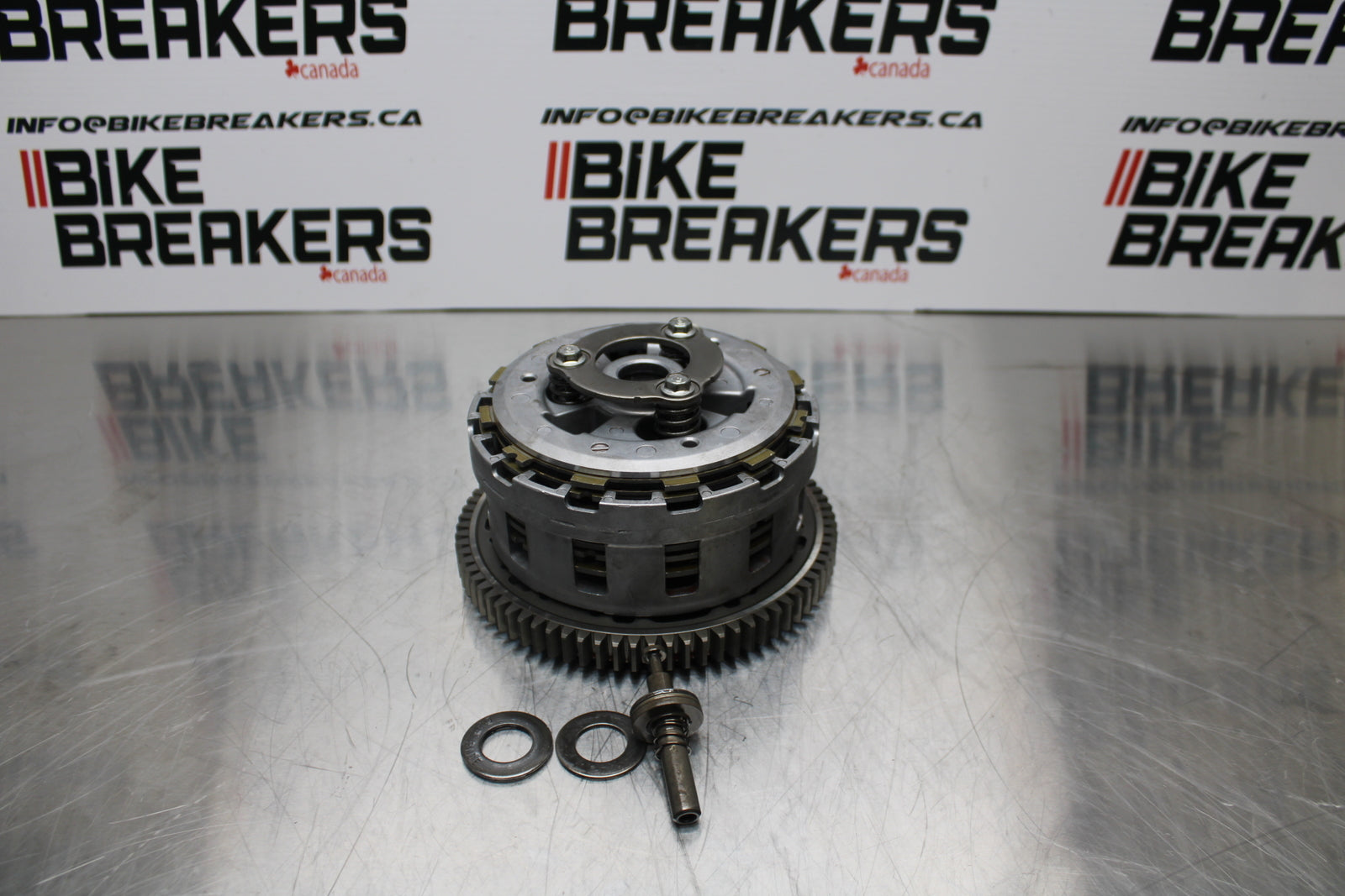 13-18 KAWASAKI NINJA ZX6R COMPLETE CLUTCH W PLATES BASKET HUB BB143
