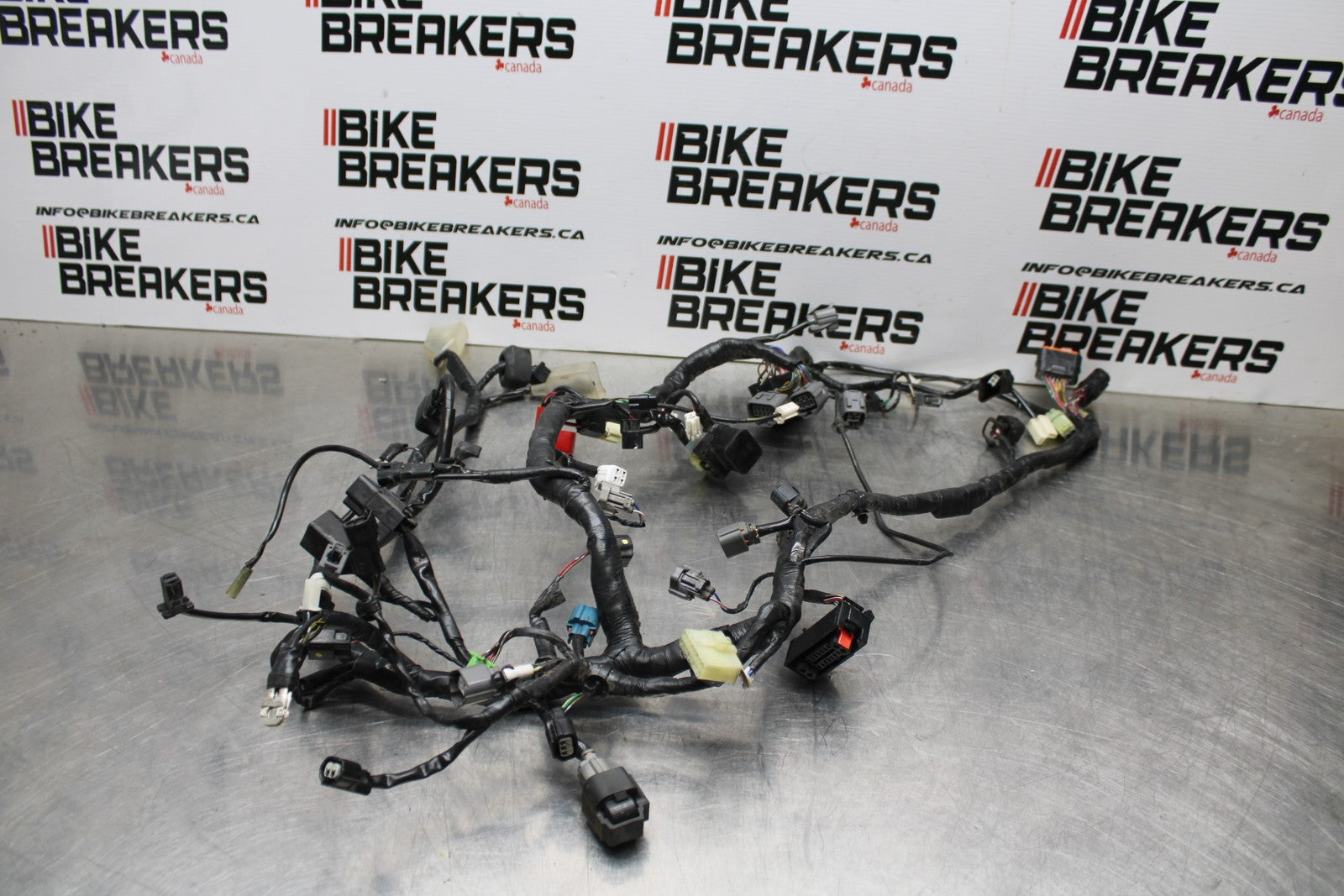 13-17 KAWASAKI NINJA 300 EX300 ABS MAIN ENGINE WIRING HARNESS BB187