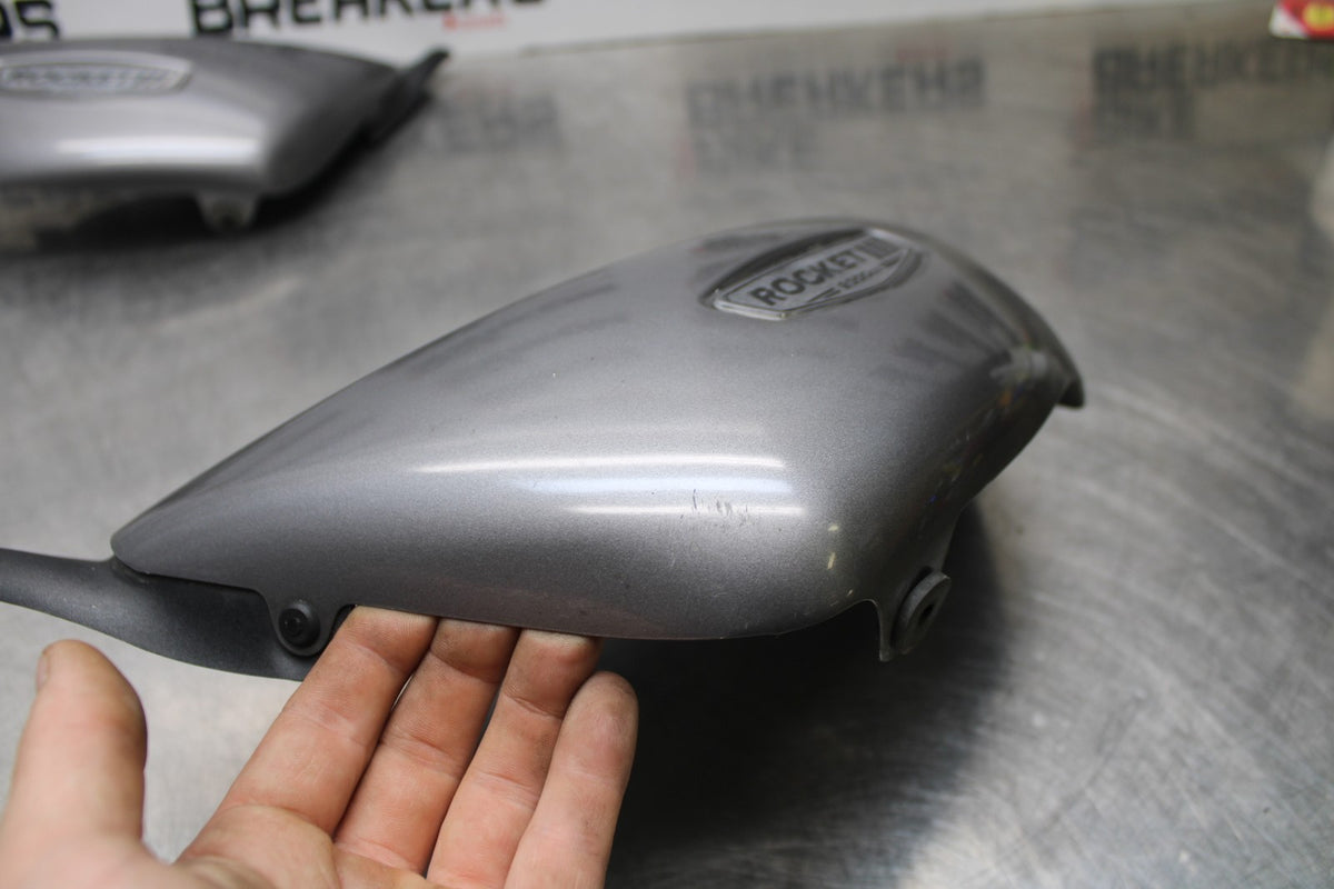 05 TRIUMPH ROCKET III SIDE COVER PANEL COWL FAIRING SET PAIR BB186