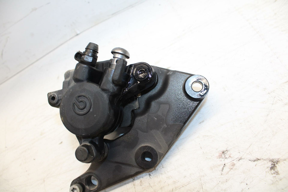 06-12 BMW F800ST REAR BACK BRAKE CALIPER W MOUNT BRACKET BB291