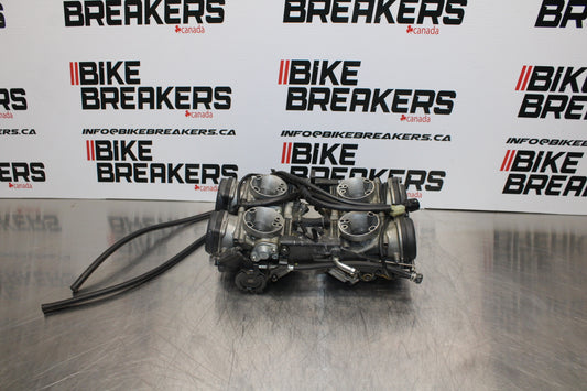09 YAMAHA ROYAL STAR XVZ1300TF VENTURE CARB CARBURETOR SET BB151