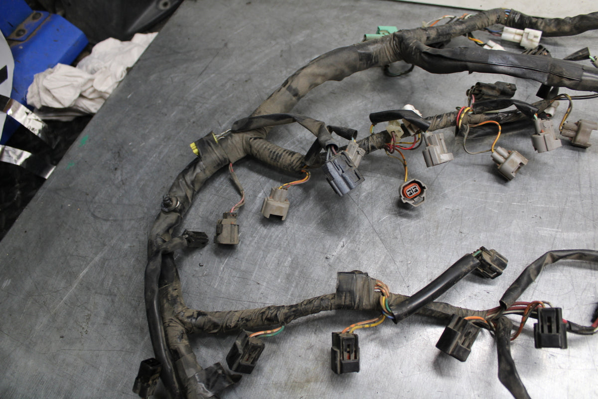 08-10 SUZUKI GSXR 600 MAIN ENGINE WIRING HARNESS MOTOR WIRE LOOM BB753