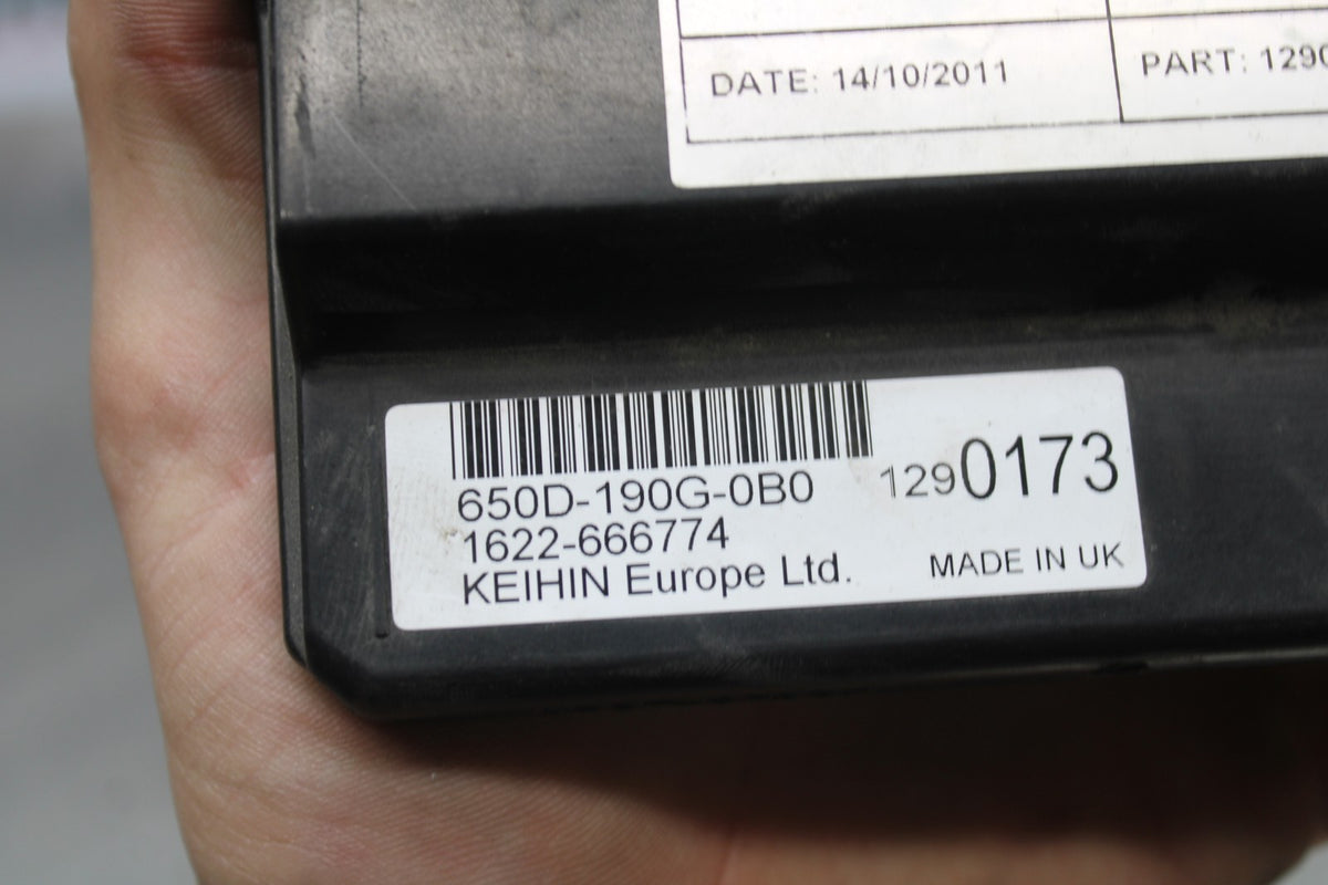 12 TRIUMPH STREET TRIPLE R ECU COMPUTER CONTROLLER UNIT BLACK BOX ECM BB914