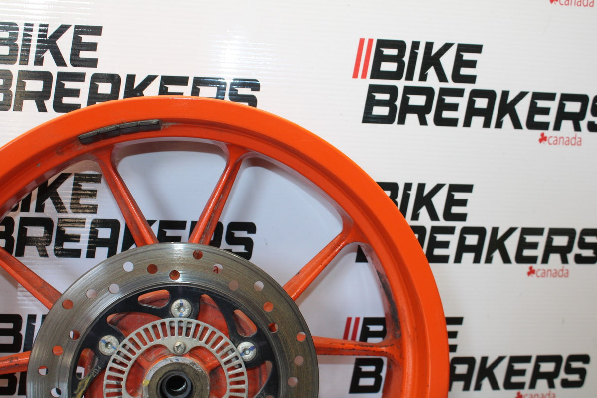 17-22 KTM 390 DUKE REAR WHEEL BACK RIM & ROTOR  BB180
