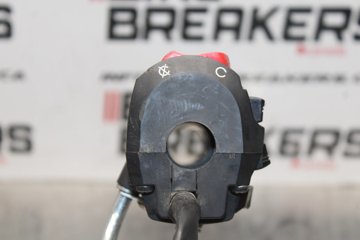 09 SUZUKI GSXR1000 RIGHT CLIP ON HANDLE KILL OFF START SWITCH SWITCHES BB777
