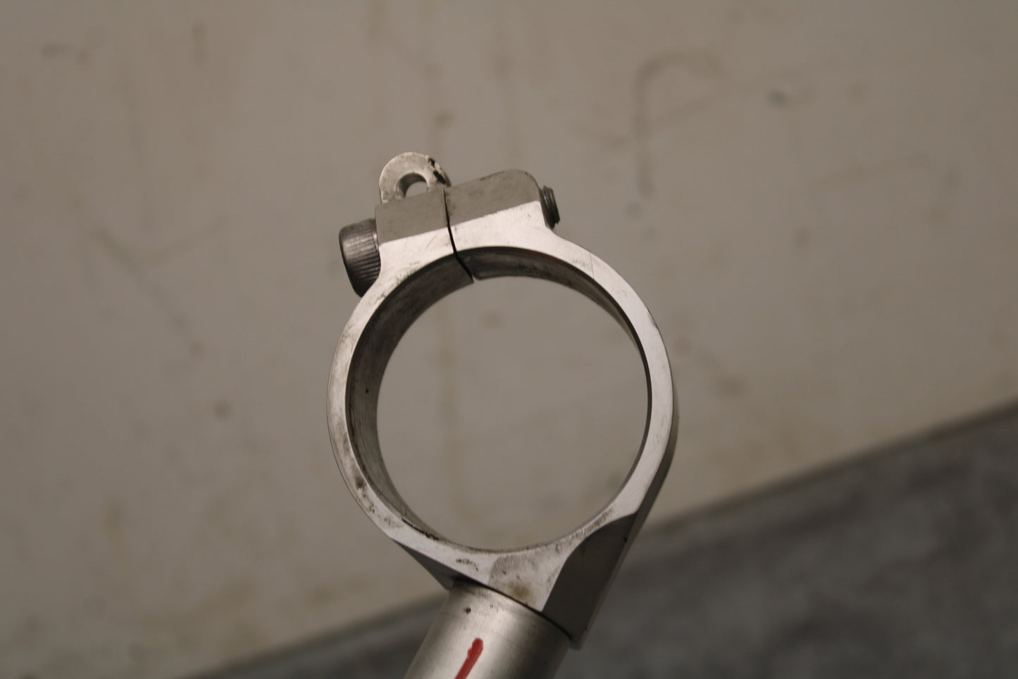 00-01 YAMAHA YZF R1 LEFT CLIP ON HANDLEBAR BB755