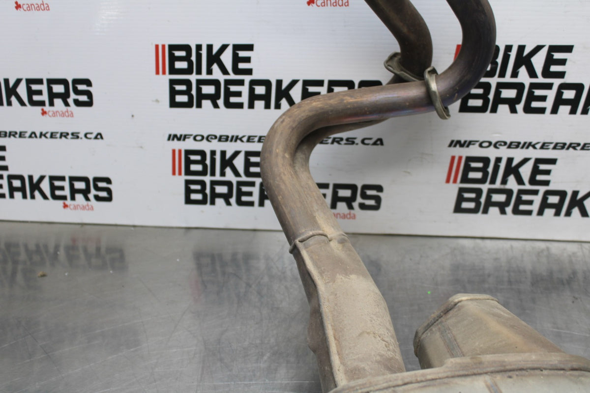 13 KAWASAKI NINJA 650 EX650F ABS FULL EXHAUST SYSTEM HEADERS PIPE MUFFLER BB828