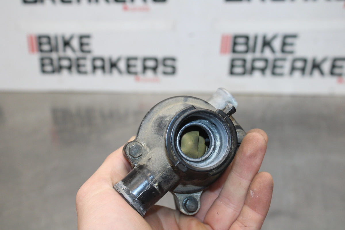 08 KAWASAKI VULCAN 1600 VN1600D NOMAD THERMOSTAT W HOUSING ASSEMBLY BB904