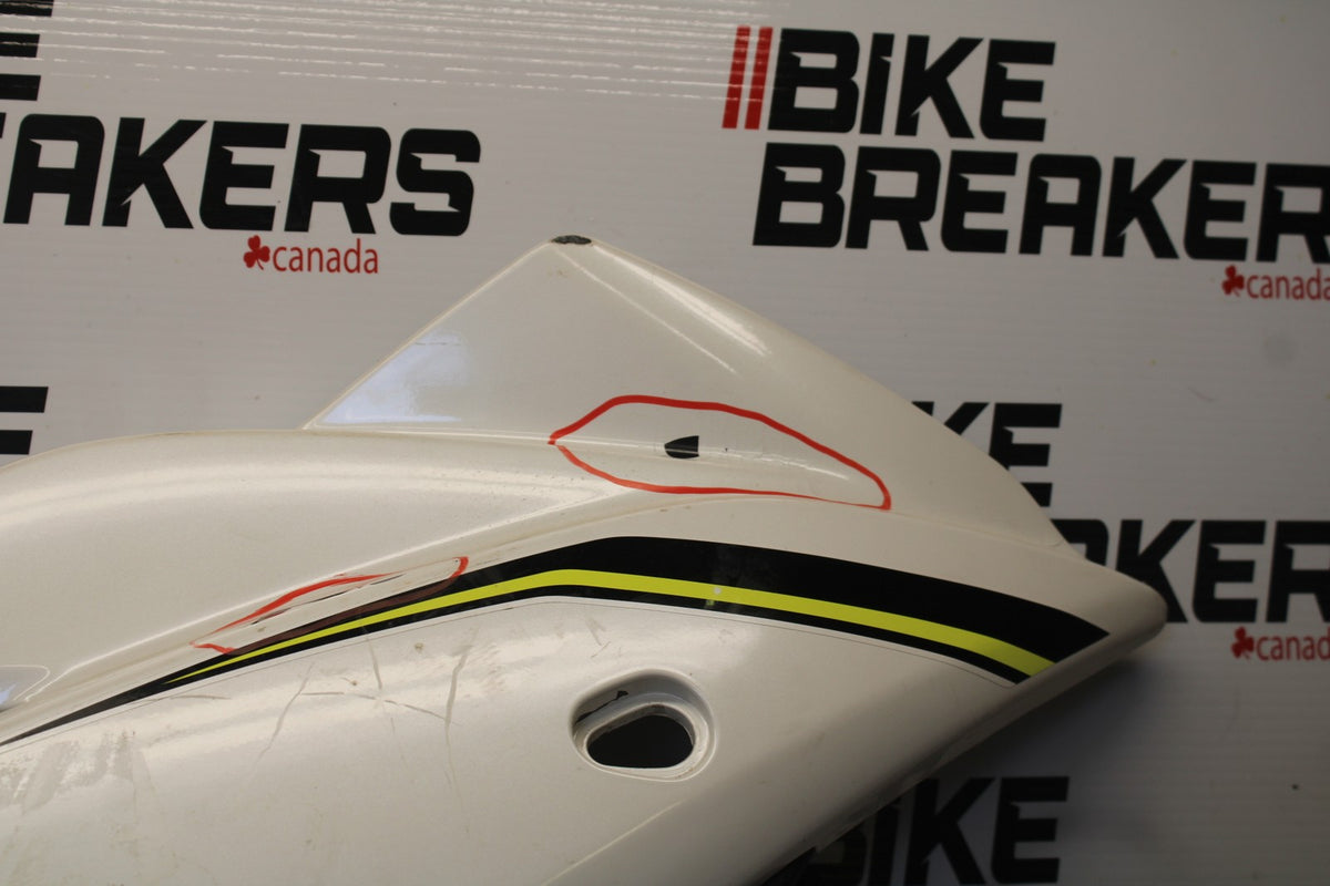 15-17 YAMAHA YZF R3 RIGHT LOWER MID UPPER SIDE FAIRING COWL  BB003