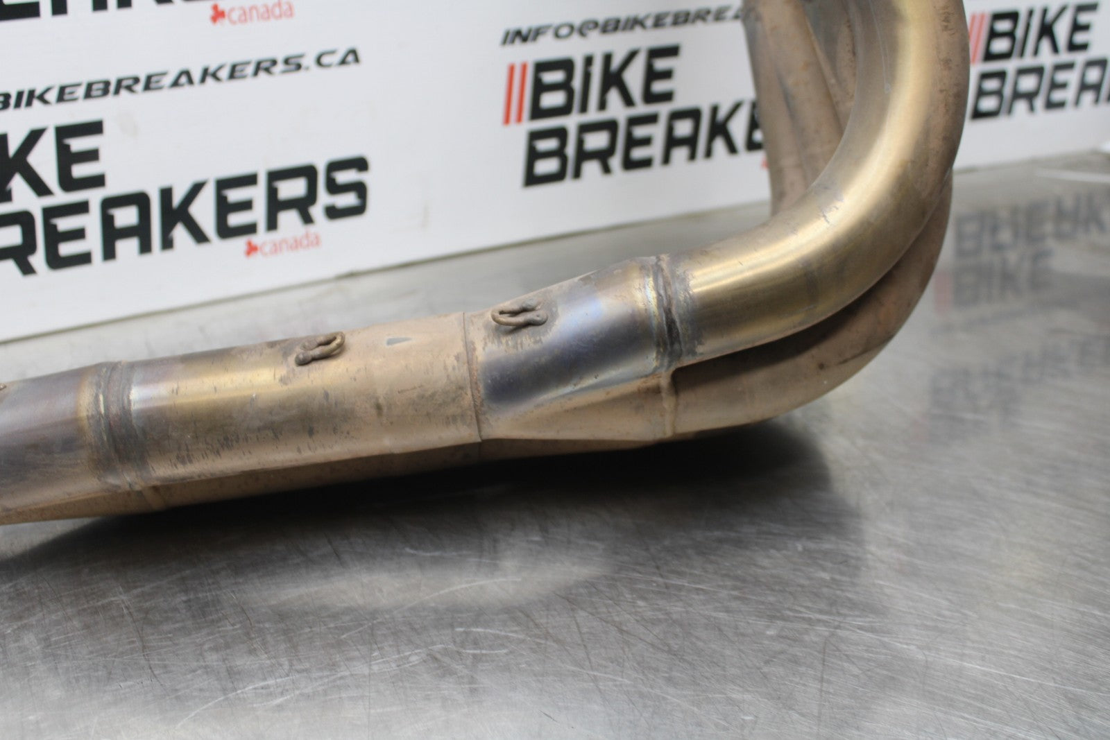 08 KAWASAKI NINJA ZX10R BROCKS FULL EXHAUST SYSTEM HEADERS PIPE MUFFLER BB201