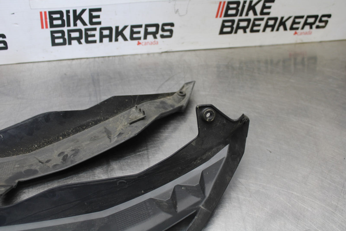 17-20 BMW S1000R LEFT RIGHT MID UPPER SIDE FAIRING COWL PLASTIC SET BB909