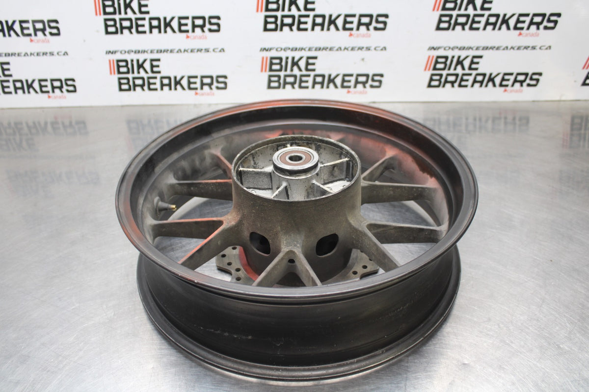 13-15 HONDA CBR500R REAR WHEEL BACK RIM & ROTOR BB834