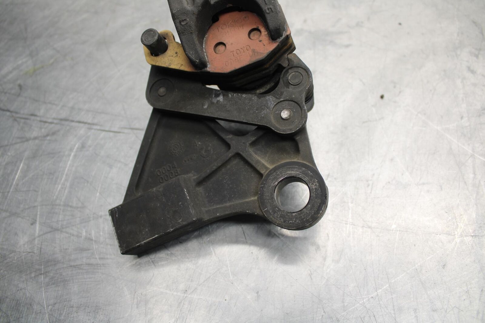 11 KAWASAKI NINJA 650 ER EX 650 REAR BACK BRAKE CALIPER W MOUNT BRACKET BB503