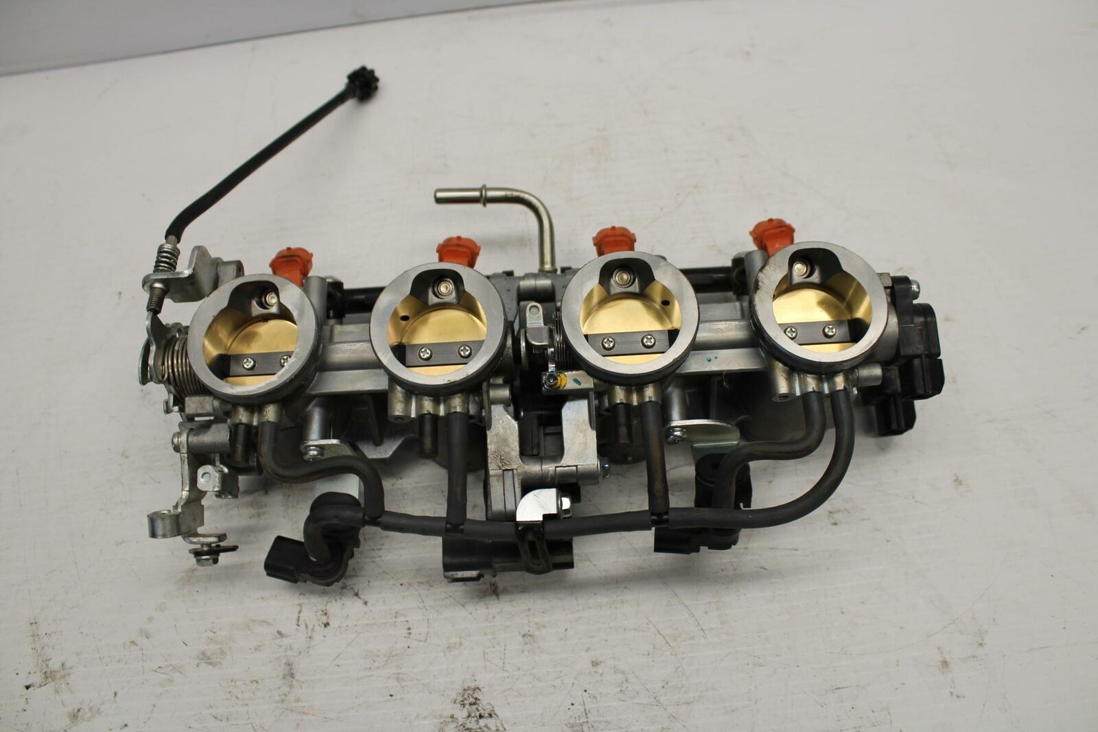 13-18 KAWASAKI NINJA ZX6R MAIN FUEL INJECTORS / THROTTLE BODIES 16163-0773 BB240