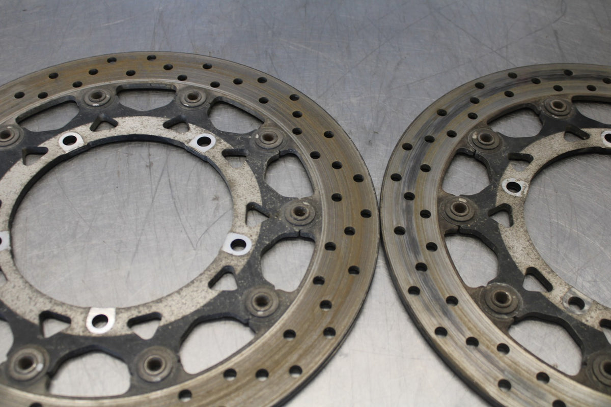 05 YAMAHA YZF R6 FRONT LEFT RIGHT BRAKE ROTORS DISCS BB894