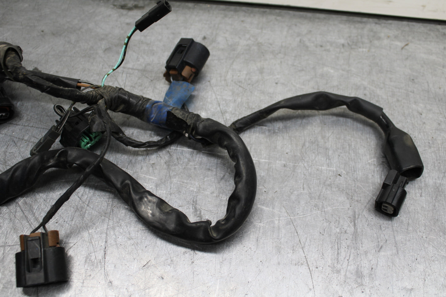 08-10 SUZUKI GSXR 600 HEADLIGHT SPEEDO GAUGES WIRING HARNESS WIRE LOOM BB753