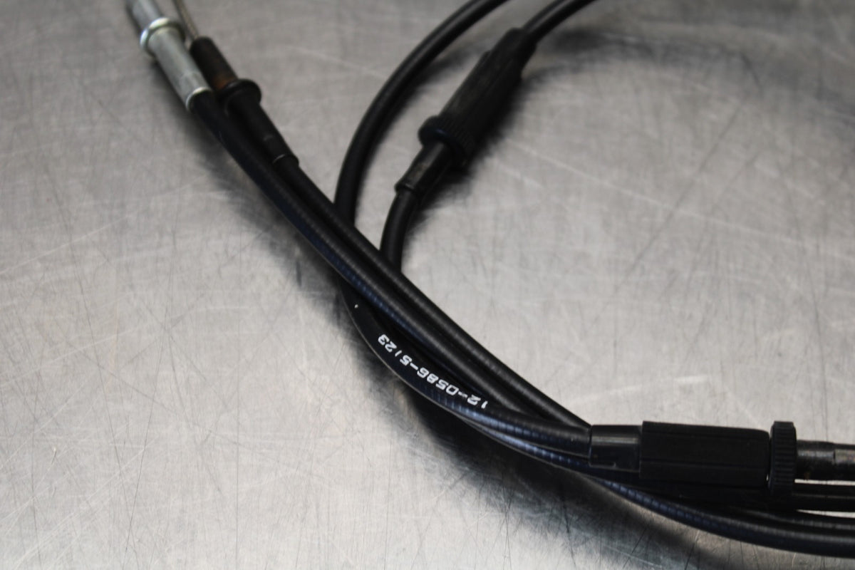13-18 KAWASAKI NINJA ZX6R THROTTLE CABLES LINES BB908
