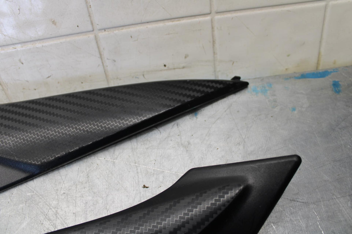 2017 Suzuki GSXR600 RIGHT LEFT GAS FUEL TANK PANELS COVERS TRIM SET COWLS  BB527