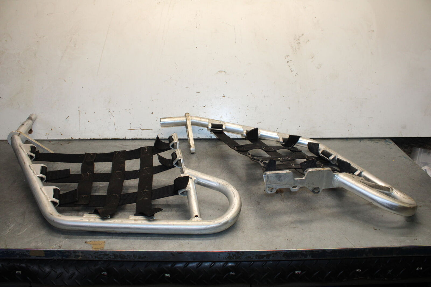 09-24 YAMAHA RAPTOR 700R LEFT RIGHT NERF BAR SET  BB654