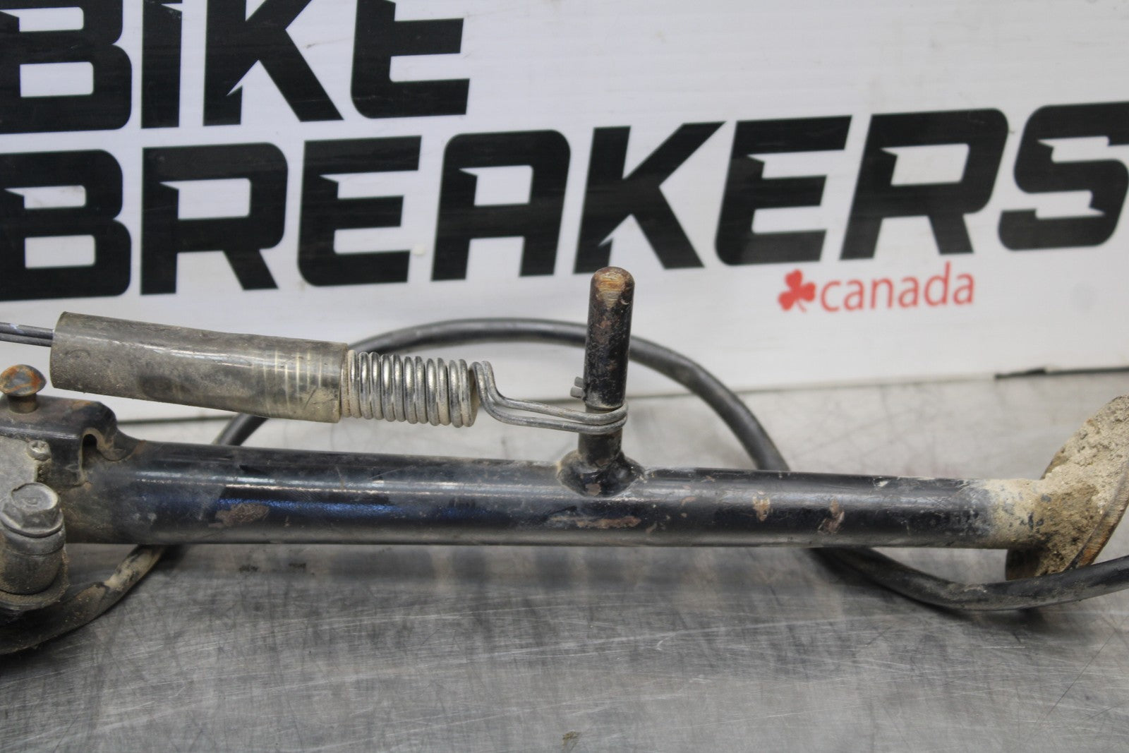 07-08 KAWASAKI NINJA ZX6R KICKSTAND SIDE KICK STAND 34024-0001-18R BB203