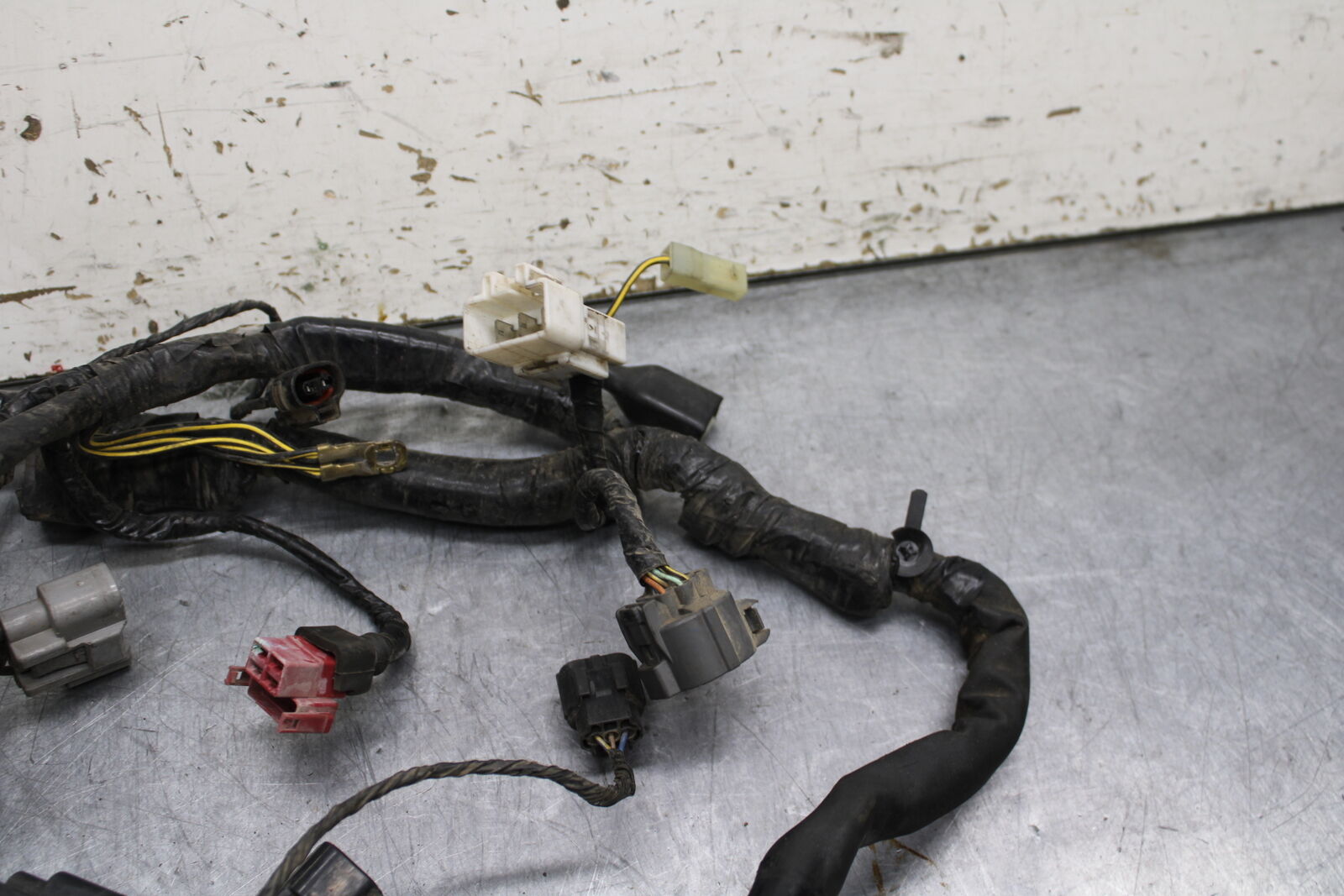 06-07 KAWASAKI NINJA ZX10R MAIN ENGINE WIRING HARNESS MOTOR WIRE LOOM BB115