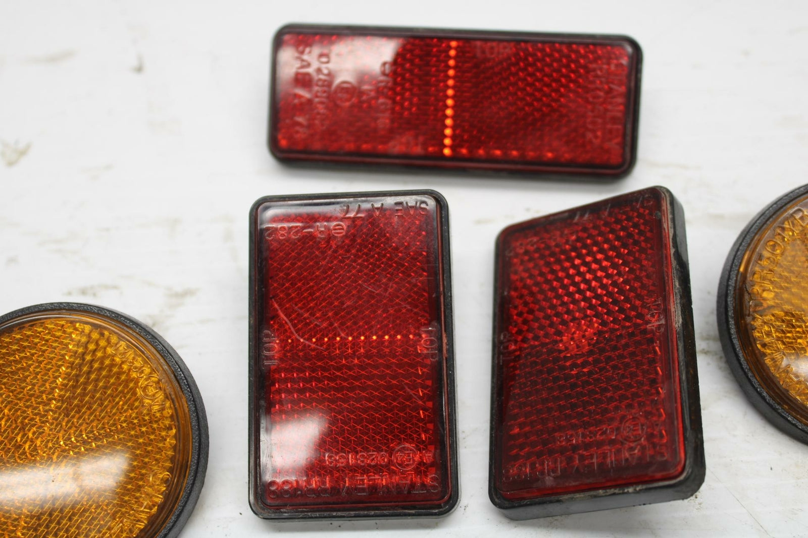 17-20 KAWASAKI NINJA 650 EX650 FRONT?REAR REFLECTORS REFLECTOR SET PAIR BB277