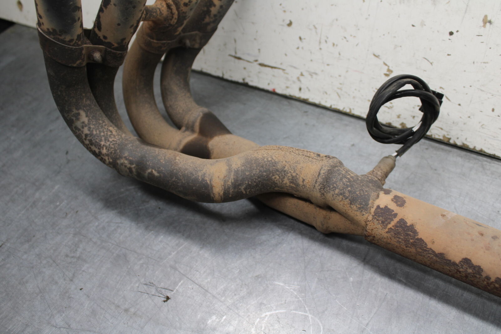 08-09 SUZUKI GSXR600 EXHAUST HEADER PIPES MANIFOLD BB728