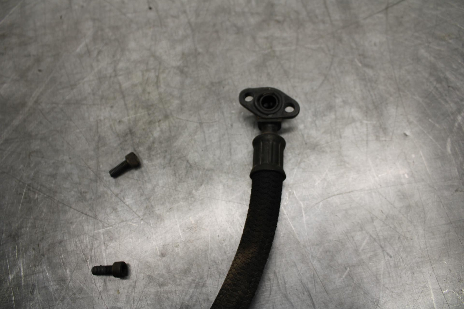 91-92 SUZUKI GSXR750 M  ENGINE MOTOR OIL REAR HOSES BB493