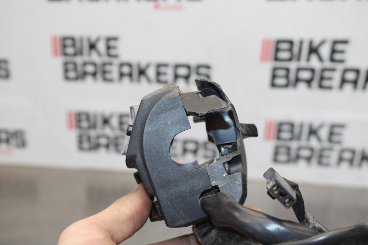 23 KAWASAKI NINJA 650 EX650 LEFT CLIP ON HANDLE HORN SIGNALS SWITCH BB920