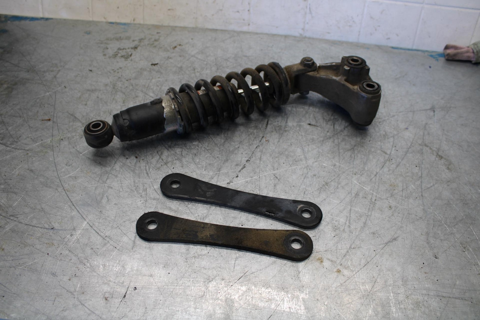 13-17 KAWASAKI NINJA 300 REAR DOGBONE WITH SHOCK LINKAGE LINK  BB429