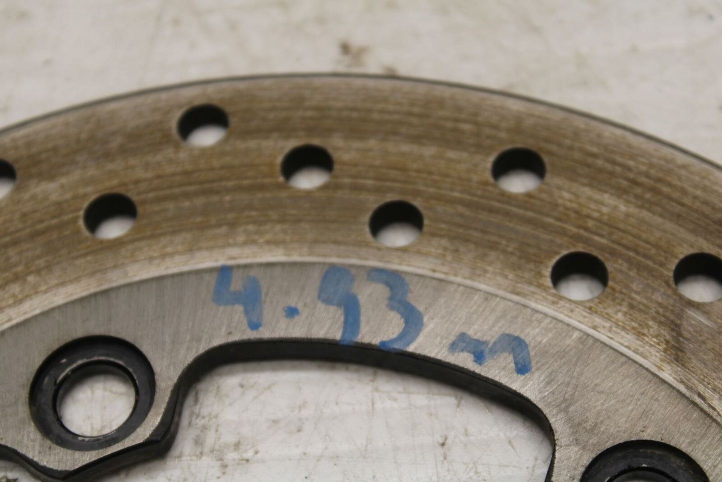 09-14 YAMAHA YZF R1 REAR ROTOR BACK BRAKE DISC BB286