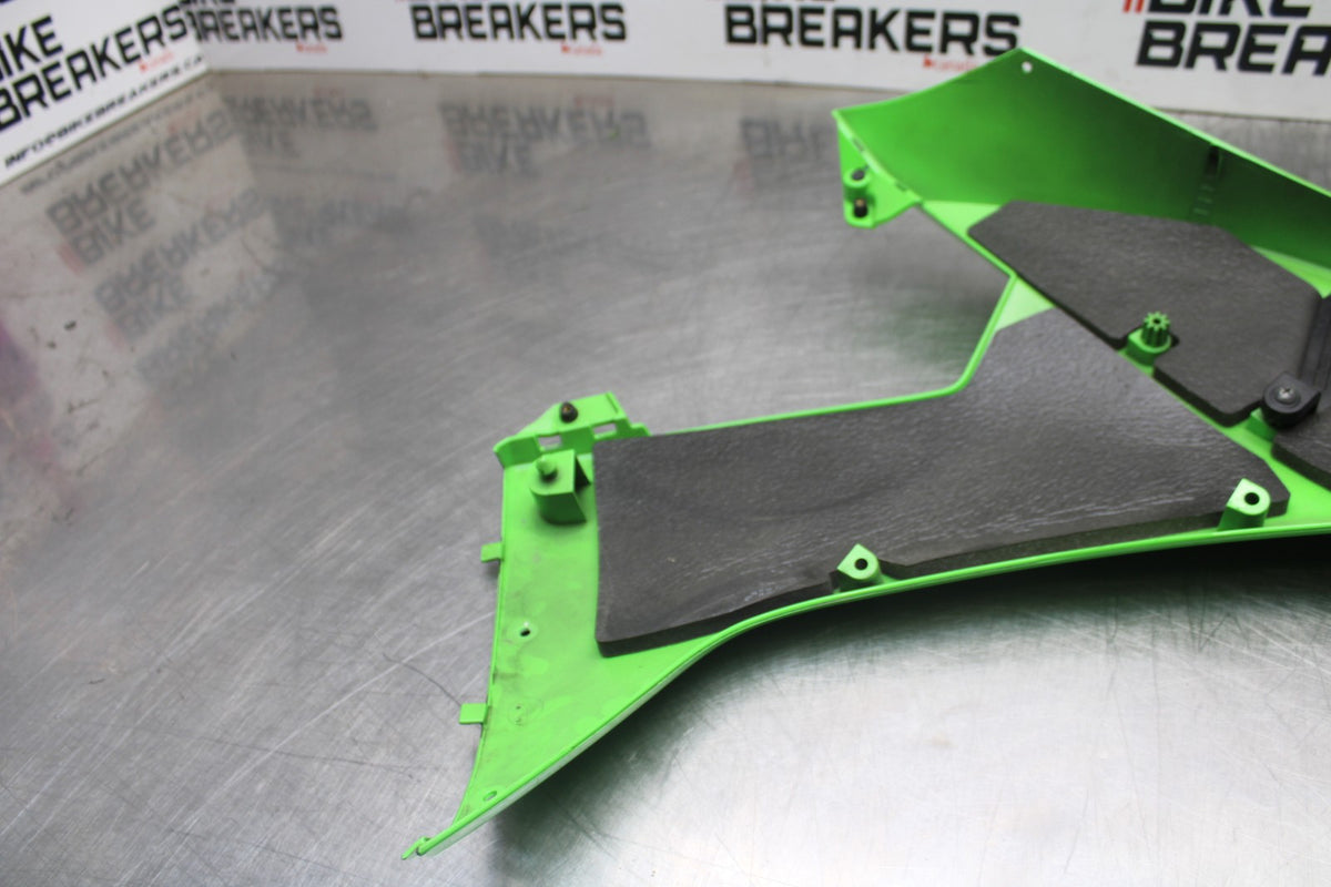 08 KAWASAKI NINJA ZX10R OEM LEFT MID UPPER SIDE FAIRING COWL PLASTIC BB902