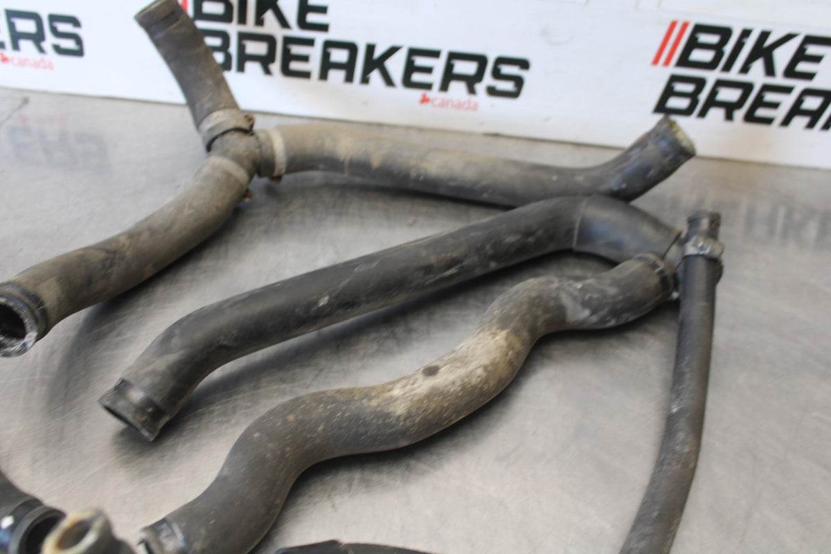 06-07 HONDA INTERCEPTOR 800 VFR800 RADIATOR HOSES COOLANT WATER PIPES BB917