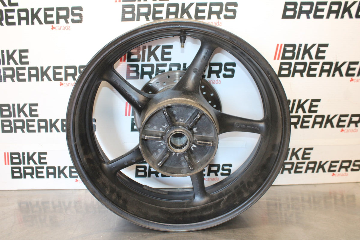 03-04 YAMAHA YZF R6 REAR WHEEL BACK RIM & ROTOR BB890