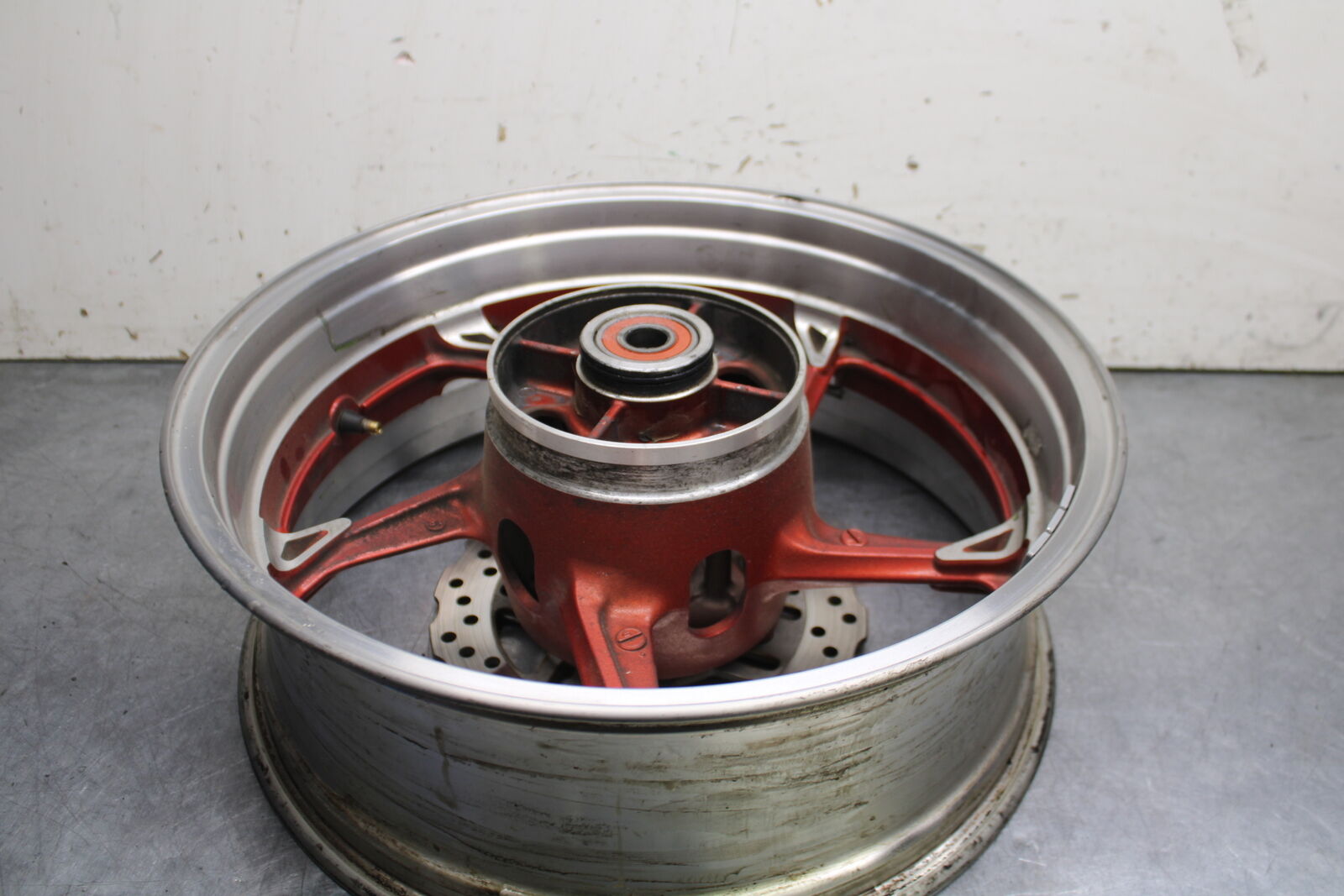 12-13 KAWASAKI Z1000 REAR WHEEL BACK RIM BB743