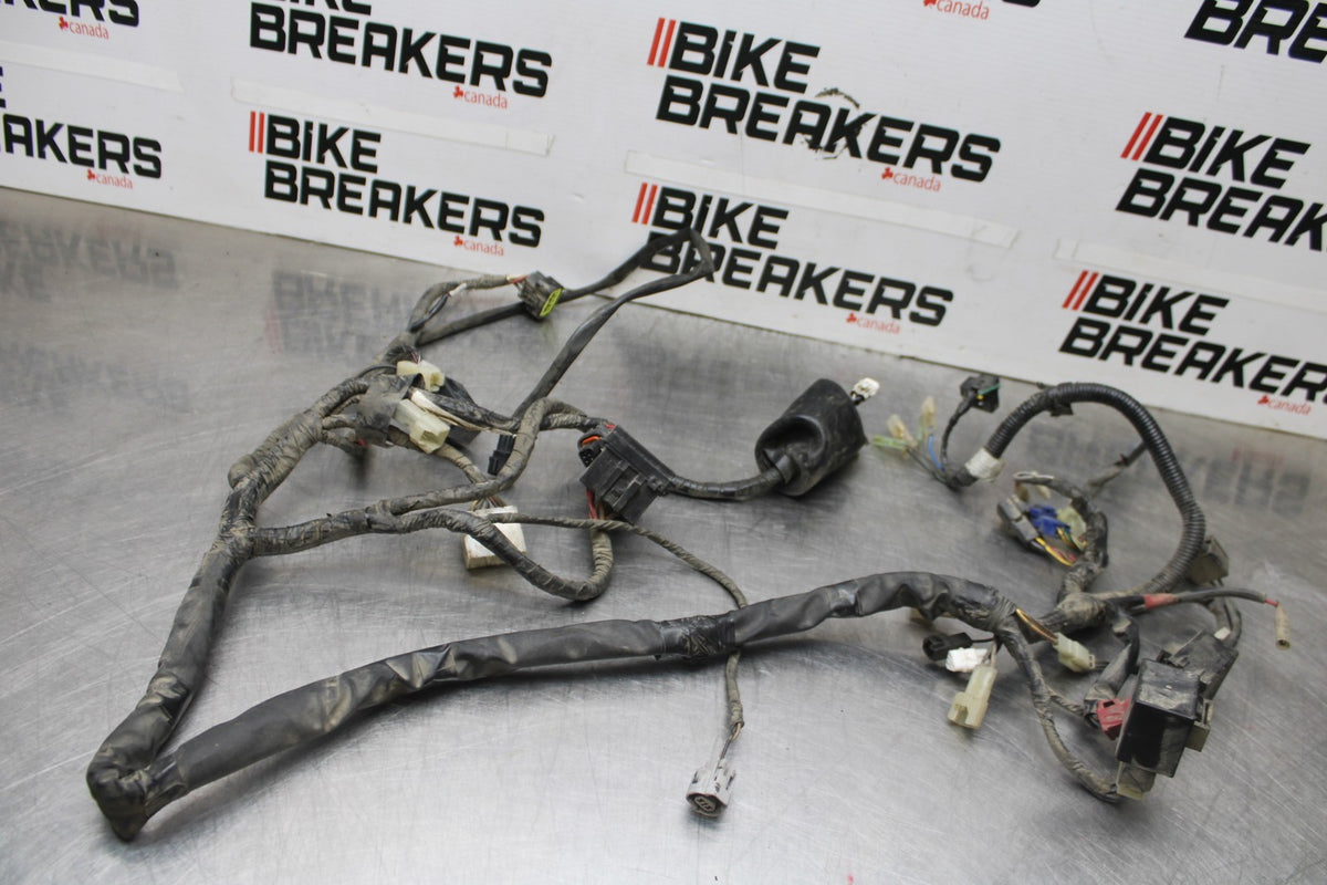08 YAMAHA V STAR 1100 XVS1100AW CLASSIC MAIN ENGINE WIRING HARNESS BB916