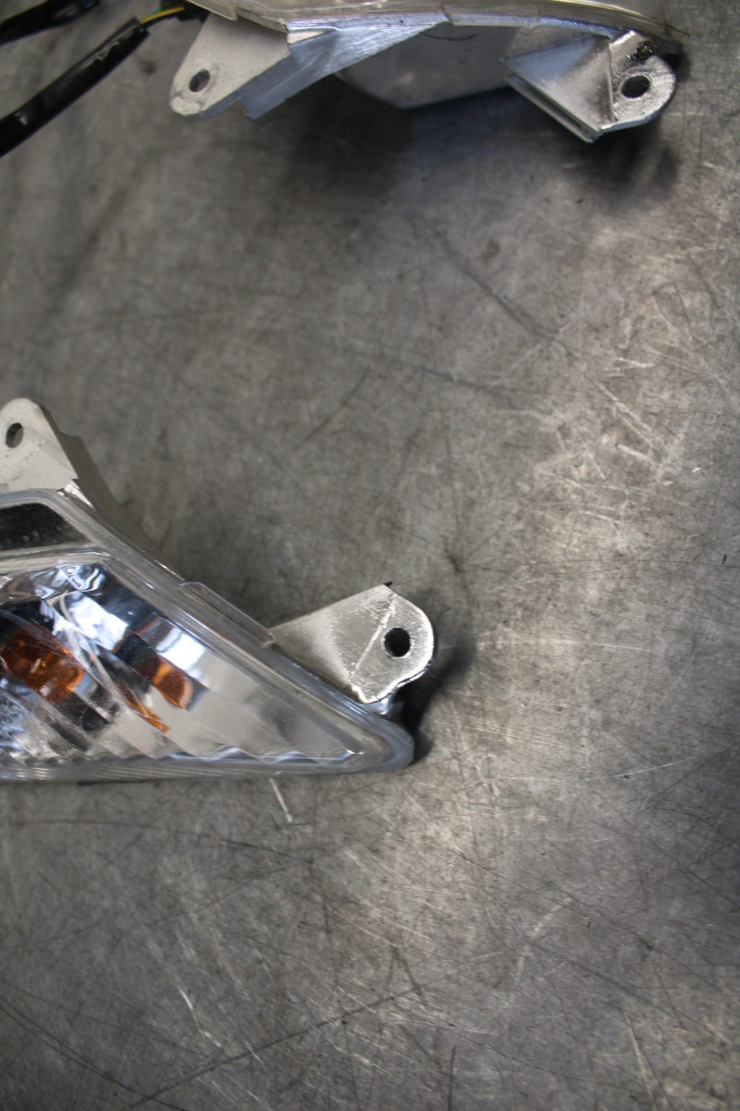 13-18 KAWASAKI NINJA ZX6R FRONT LEFT RIGHT TURN SIGNALS LIGHT INDICATORS BB682