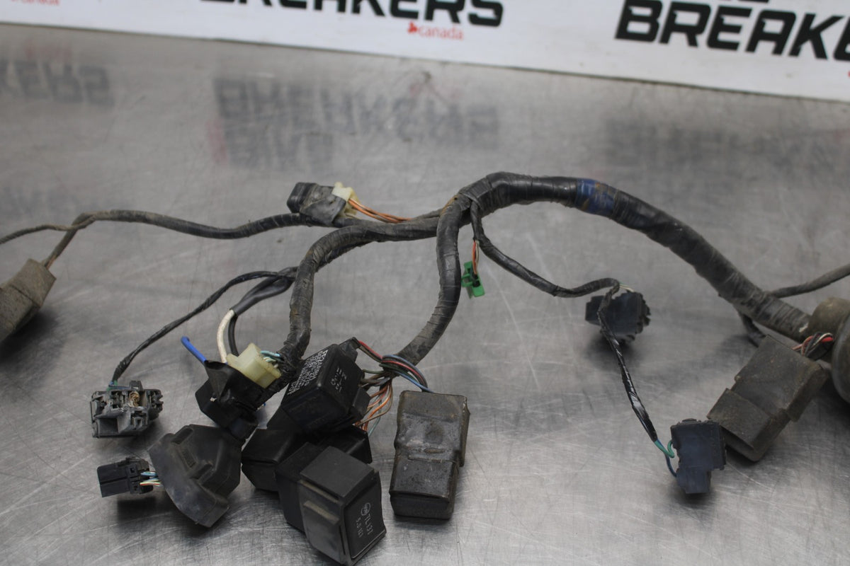 06-07 HONDA INTERCEPTOR 800 VFR800 HEADLIGHT SPEEDO GAUGES WIRING HARNESS BB917