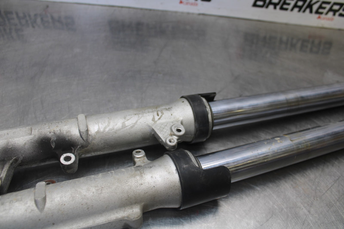 06-07 HONDA INTERCEPTOR 800 VFR800 FRONT FORKS SHOCK SUSPENSION SET PAIR BB917