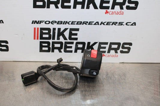 13-17 KAWASAKI NINJA 300 EX300 ABS RIGHT CLIP ON KILL OFF START SWITCH  BB187