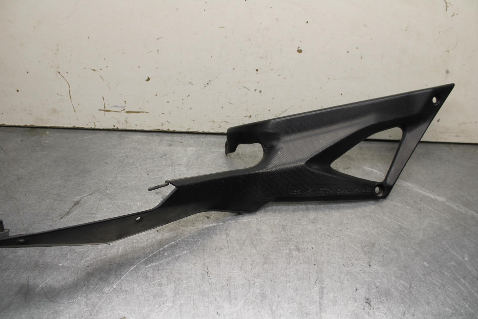 08-10 DUCATI 848 PAIR SET FRONT SIDE SEAT SADDLE PANEL TRIM COWL FAIRING BB623