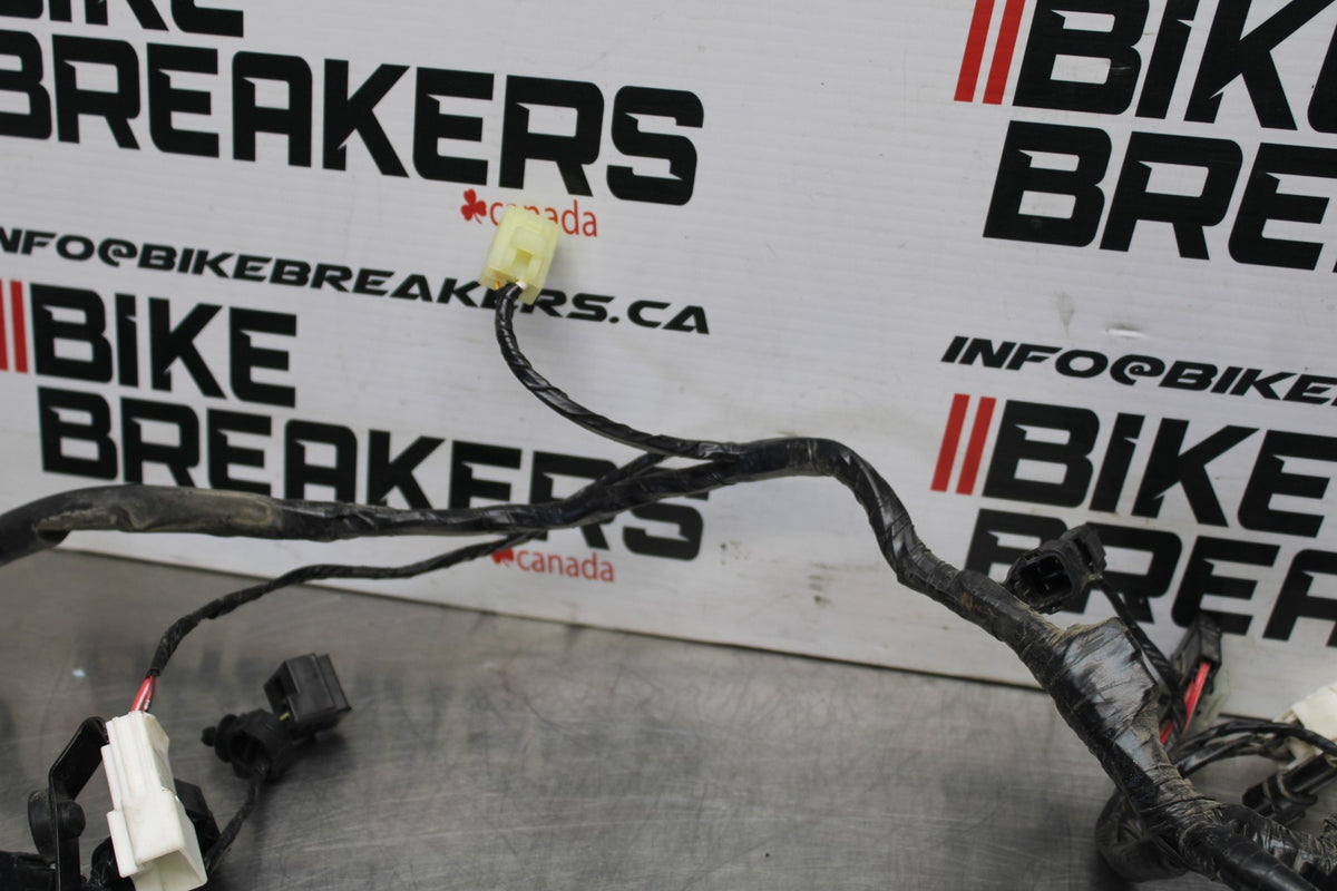 12-16 KAWASAKI NINJA 650 EX650F ABS MAIN ENGINE WIRING HARNESS WIRE LOOM  BB860