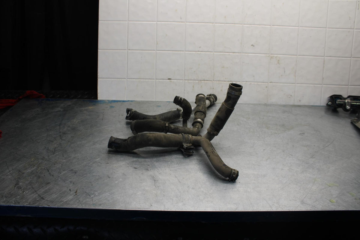 07 YAMAHA YZF R6 2c0 RADIATOR HOSES ENGINE COOLANT WATER PIPES HOSE KIT SET BB42