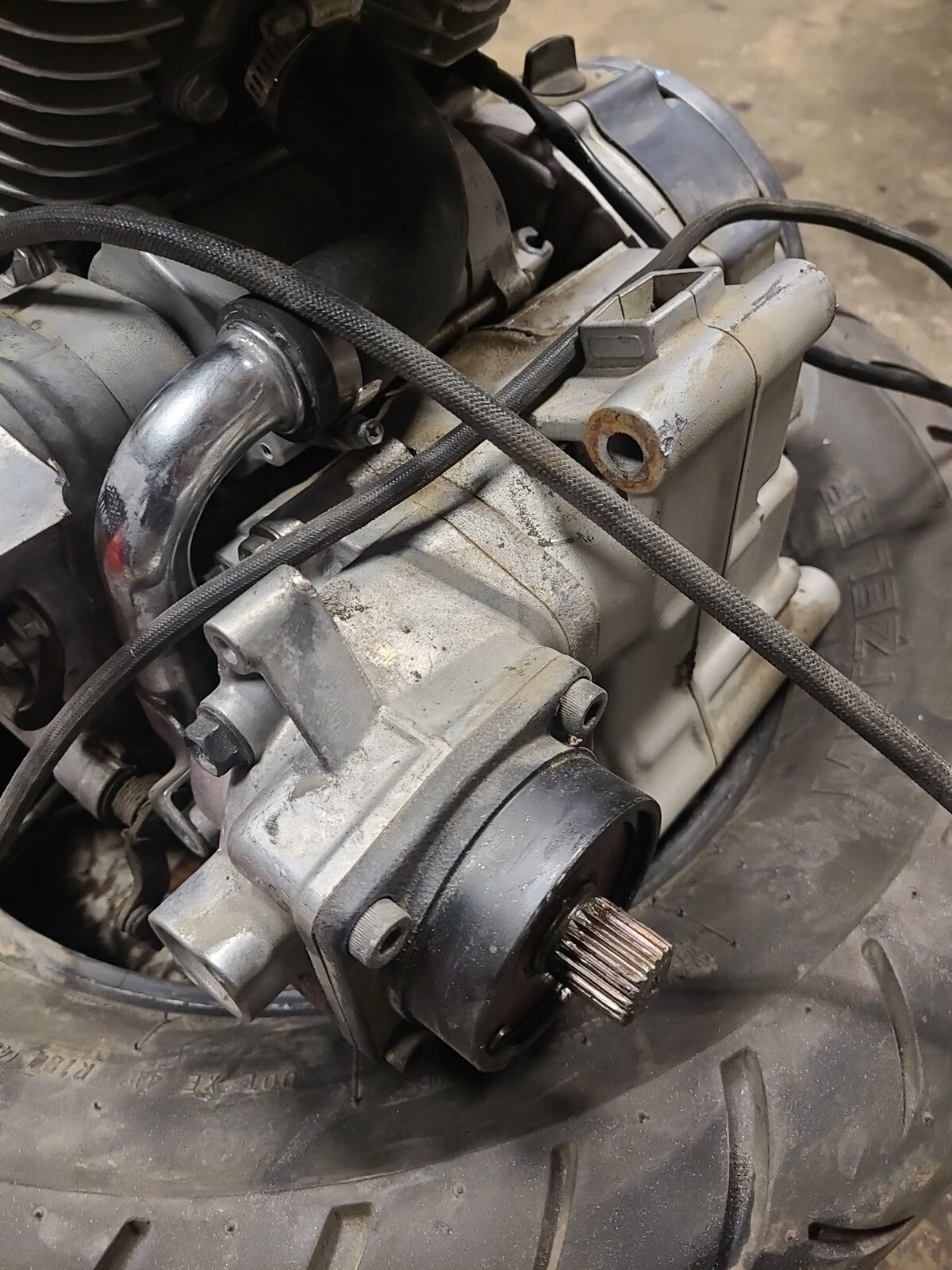 2007 Honda Shadow Spirit 1100 VT1100C ENGINE MOTOR BB561