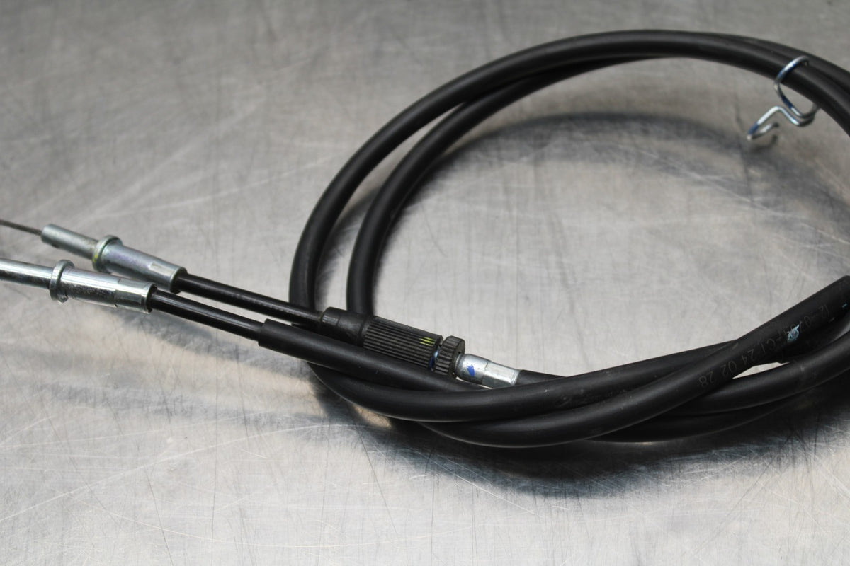 24 KAWASAKI NINJA 500 ABS THROTTLE CABLES LINES BB818