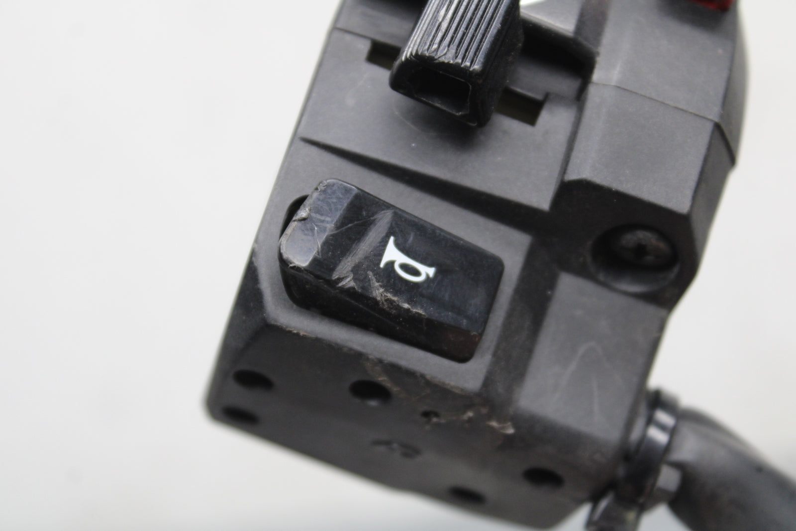 06-07 SUZUKI GSXR750 LEFT CLIP ON HANDLE HORN SIGNALS SWITCH SWITCHES BB132