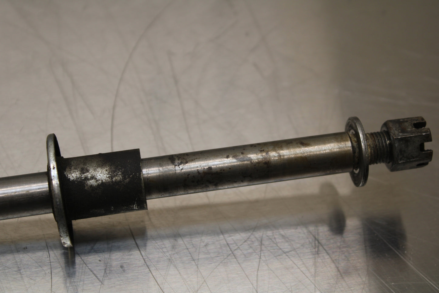 86 SUZUKI GS750ES FRONT WHEEL RIM AXLE PIVOT BOLT BB140