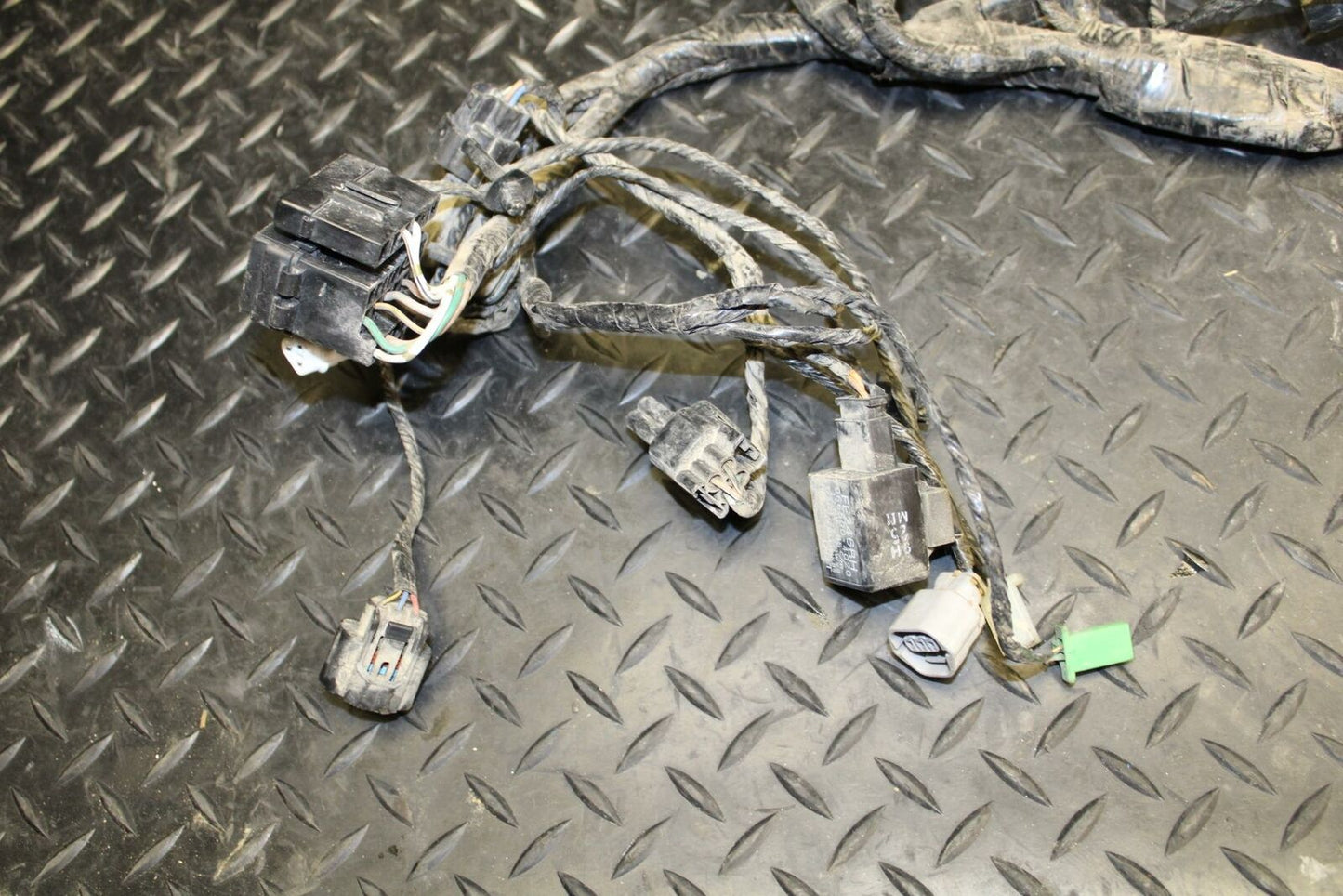 06-07 KAWASAKI NINJA ZX10R MAIN ENGINE WIRING HARNESS MOTOR WIRE LOOM  BB186