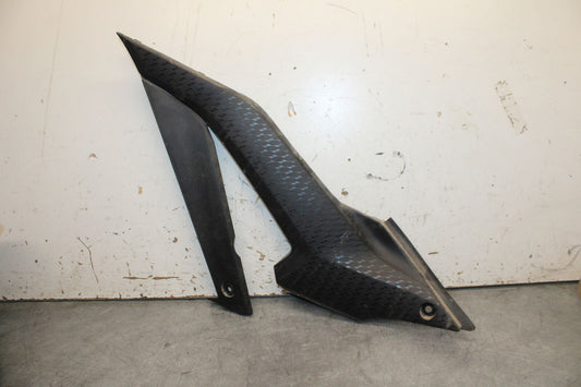 19-24 YAMAHA R3 LEFT FRONT SIDE SEAT SADDLE PANEL TRIM COWL FAIRING BB736